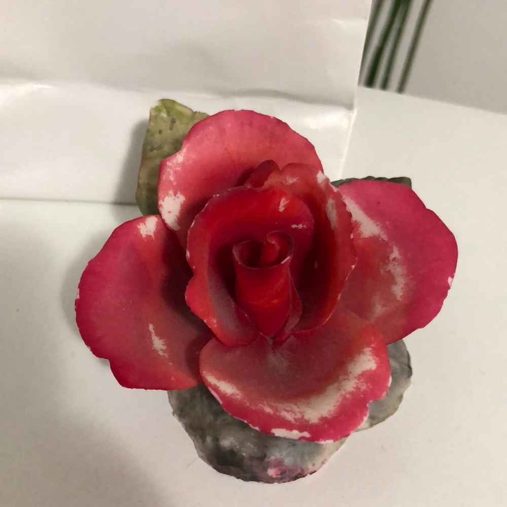 BIRKS , vintage bone China decorative flower.